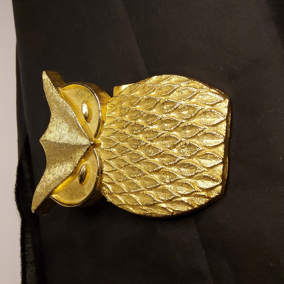 Vintage Textured Owl Paper Clip. - Picture 2 of 5